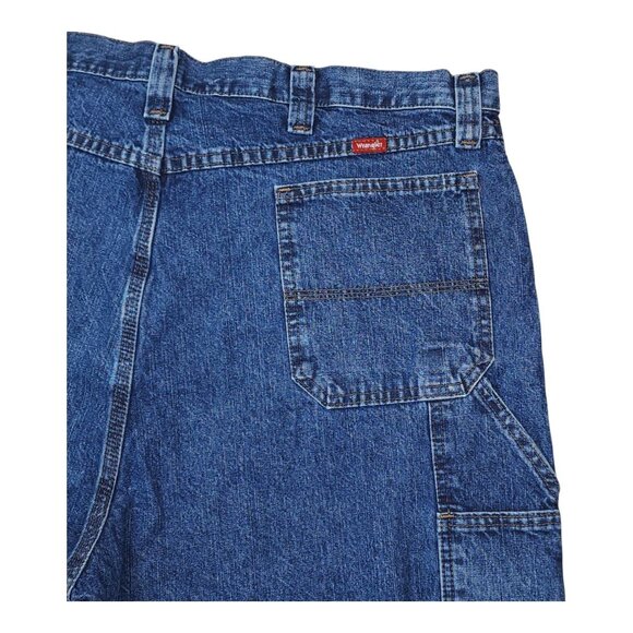 Wrangler Carpenter Denim Shorts Mens Size 42 Cotton 11" Inseam - Picture 3 of 9
